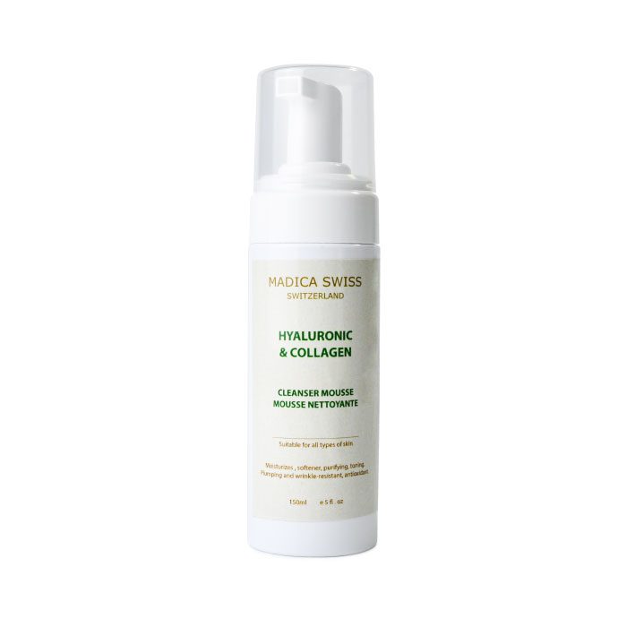 CLEANSER MOUSSE HYALURONIC & COLLAGEN 150ML